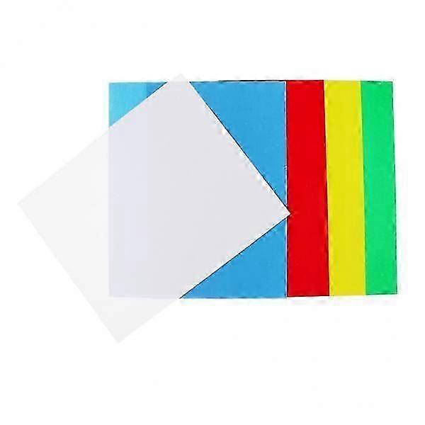 4X 5Pcs Reusable Carbon Water-Soluble Tracing Paper Transfer Pattern