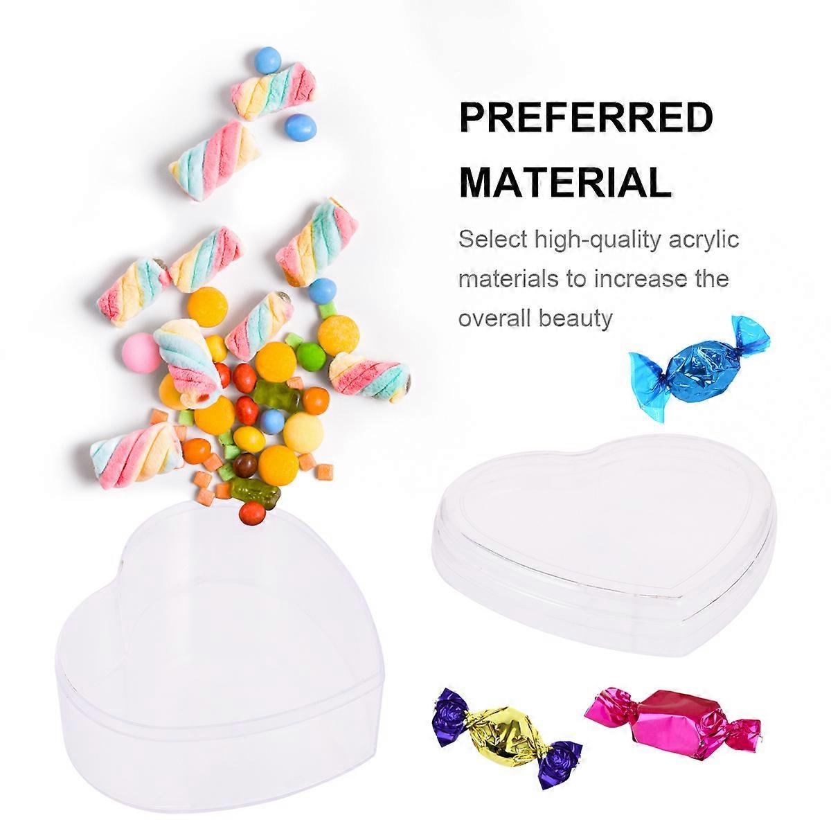 Square Acrylic Cases for Parties, Functional Birthday Boxes for Various Uses