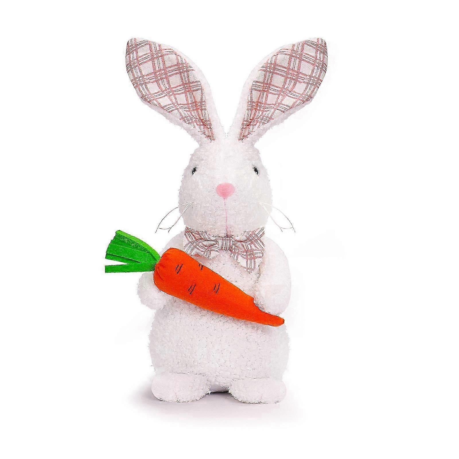 Table Rabbit Decoration Easter Bunnies Decoration Colorful Rabbit Plush Toy for Home Decors and Memorable Times