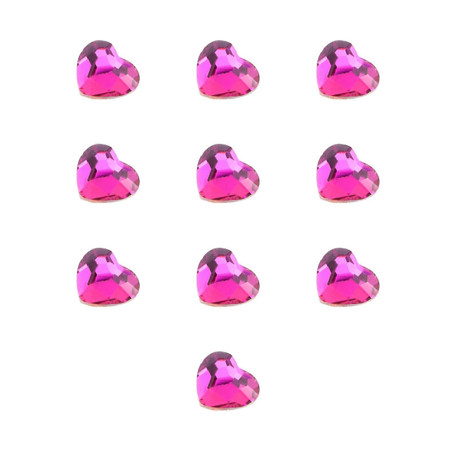 Tooth Ornaments 10 Pcs Stylish Teeth Decorations For DIY Craft Projects Featuring Beautiful Heart Shape Accessories