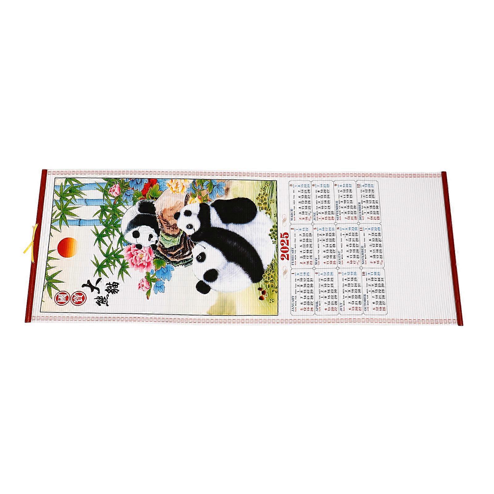 2025 Snake Year Chinese Wall Calendar Hanging Planner for Home Office