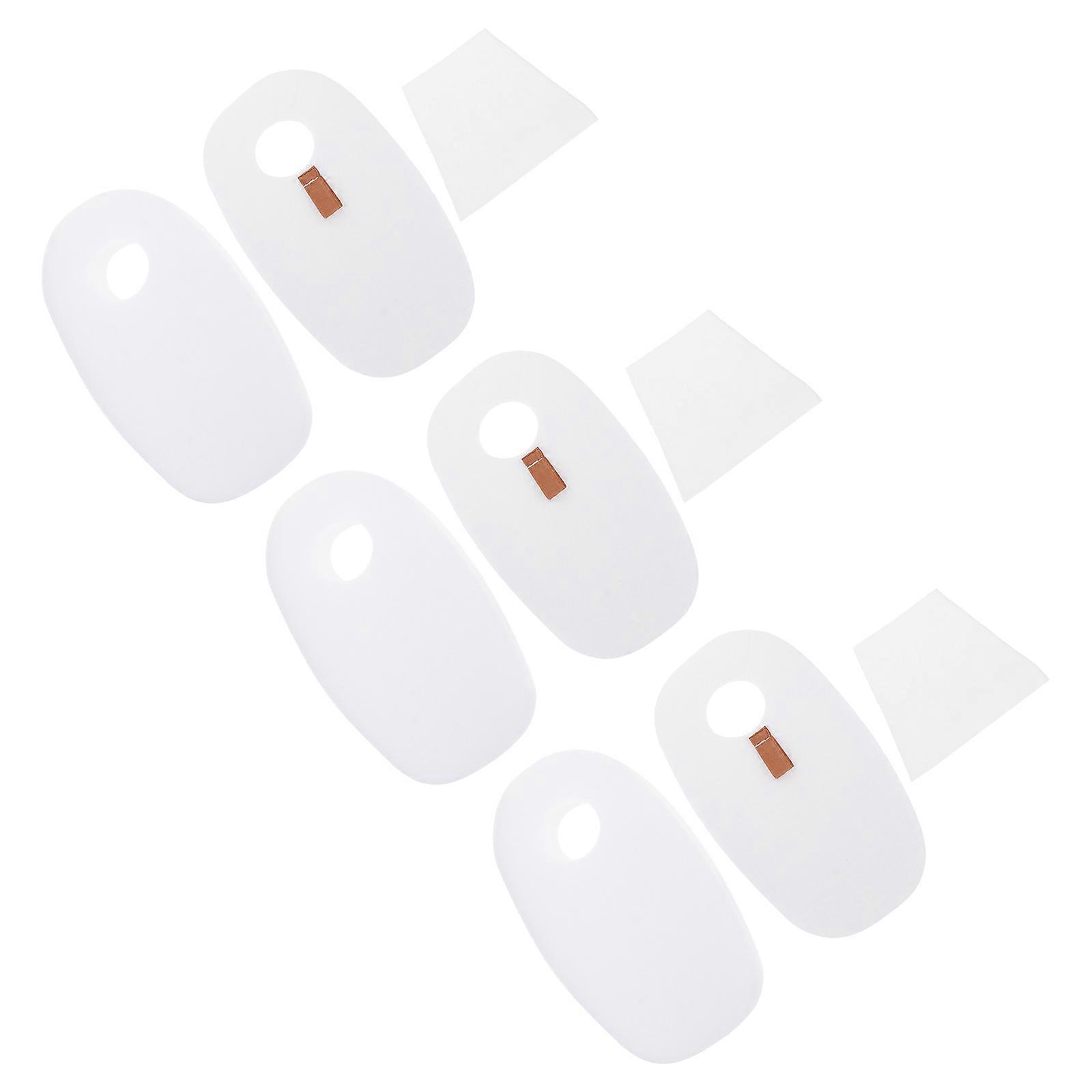 Vacuum Cleaner Filter Components 3 Sets White Size 16X9CM For Efficient Dust Filtering For Homeowners