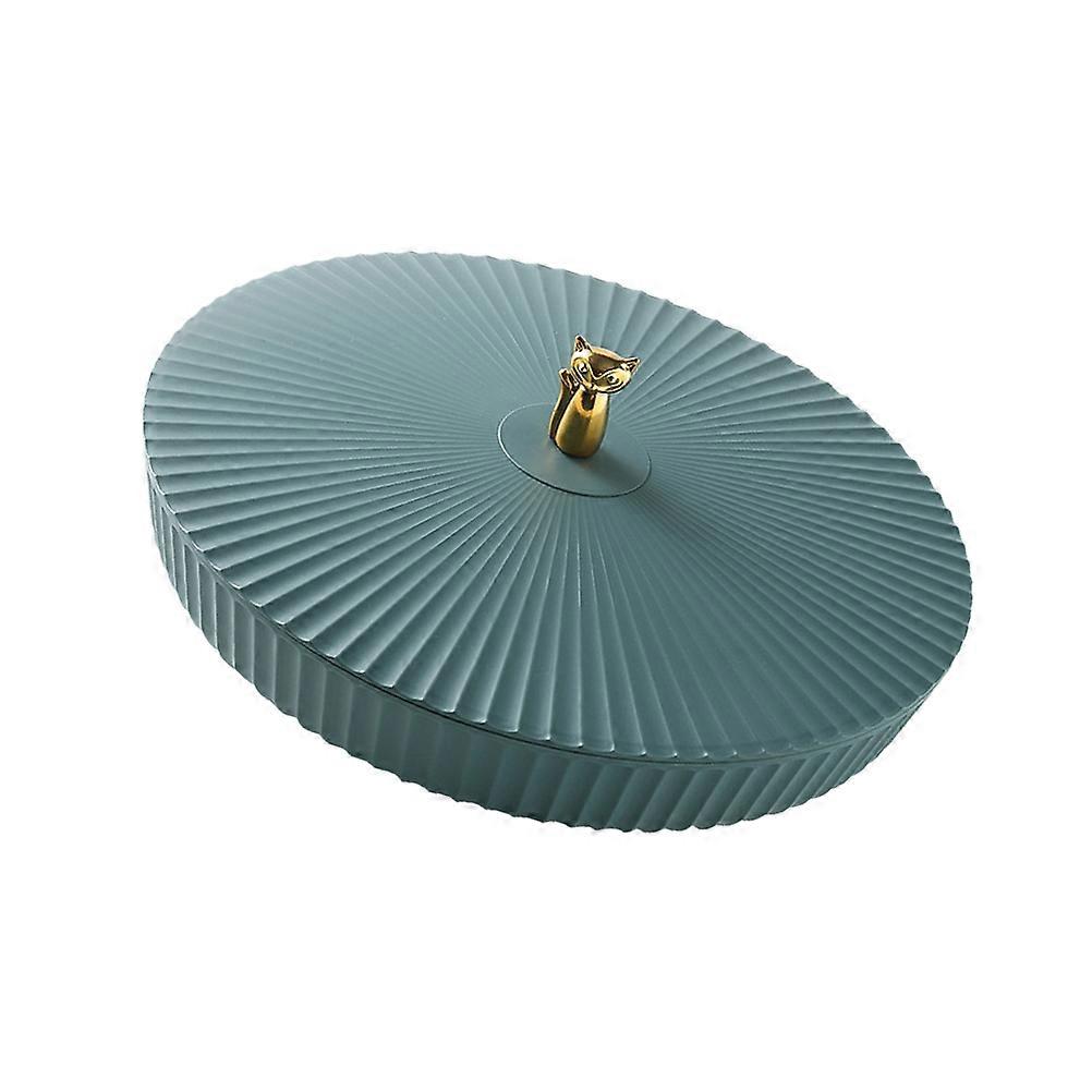 Useful Food Plate 1 Set Suitable For Dried Fruit Storage Home Table 28X28CM Beautiful Fresh Color Scheme