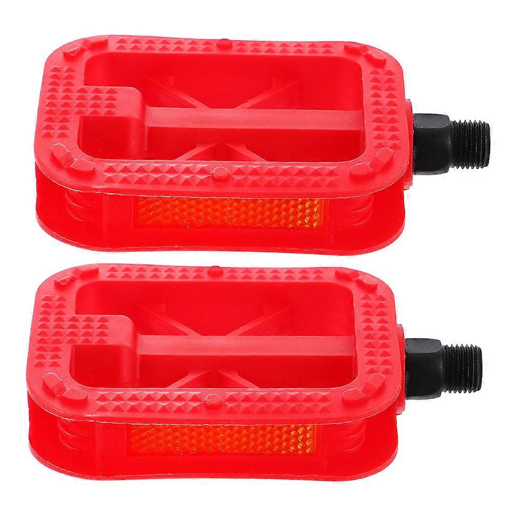 Compact Cycle Pedals for Bicycles Featuring Wear-Resistant Properties Suitable for Children in Black Color 1 Pair