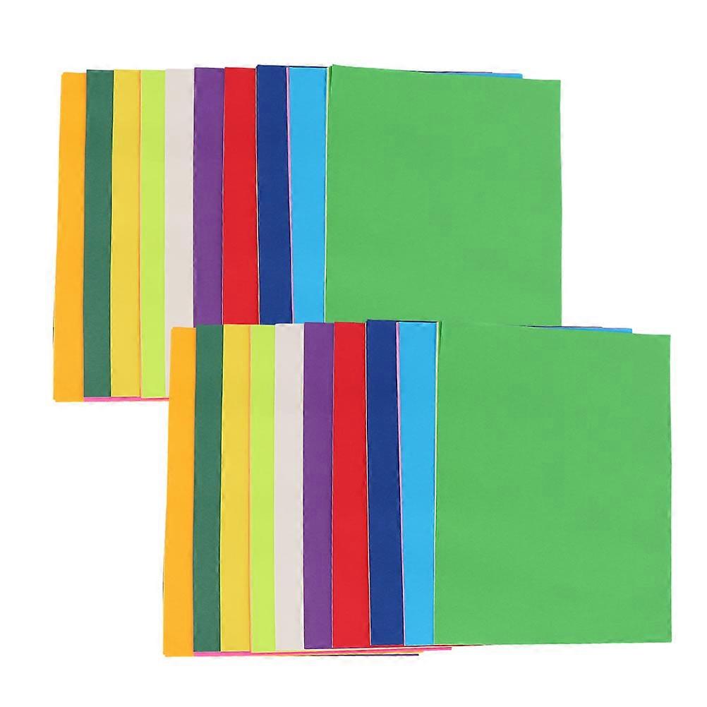 DIY Handicraft Paper Material For Children's Manipulative Ability Training 29.7X21Cm Colorful Design 200Sheets