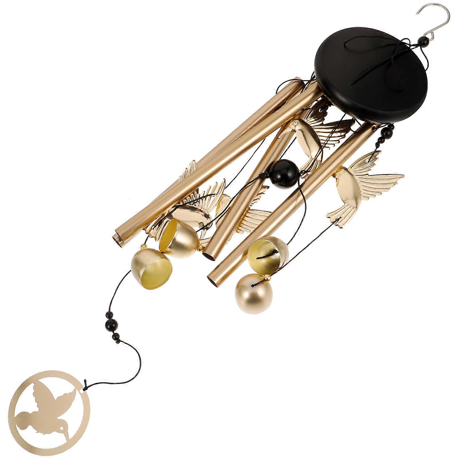 Hummingbird Wind Chime Garden Hanging Wind Chime Patio Wind Bell for Garden
