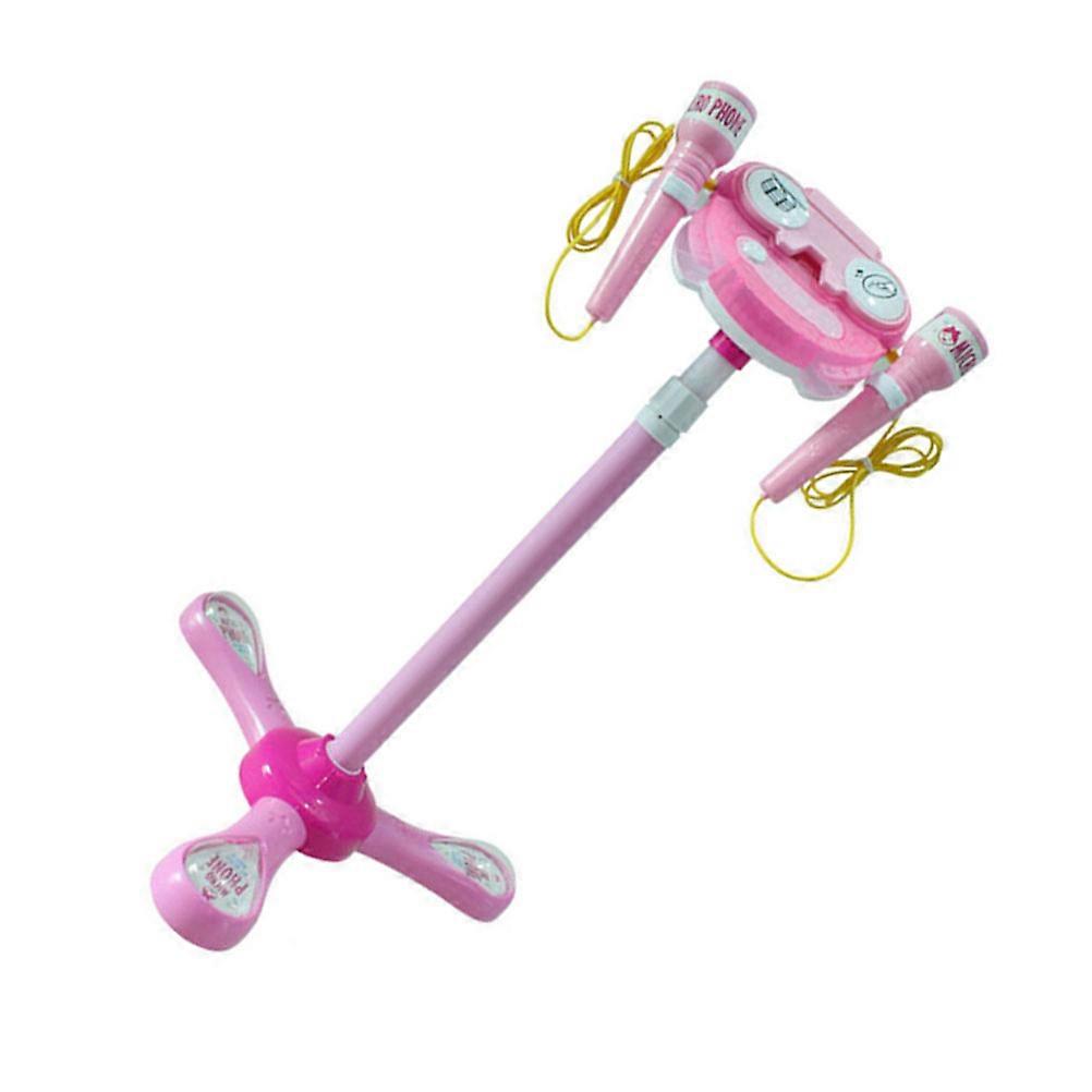 Early Education Microphone Toy for Safe Music Play with Lights and Sounds – Promotes Creativity and Color Cognition, Compatible with Mobile Devices