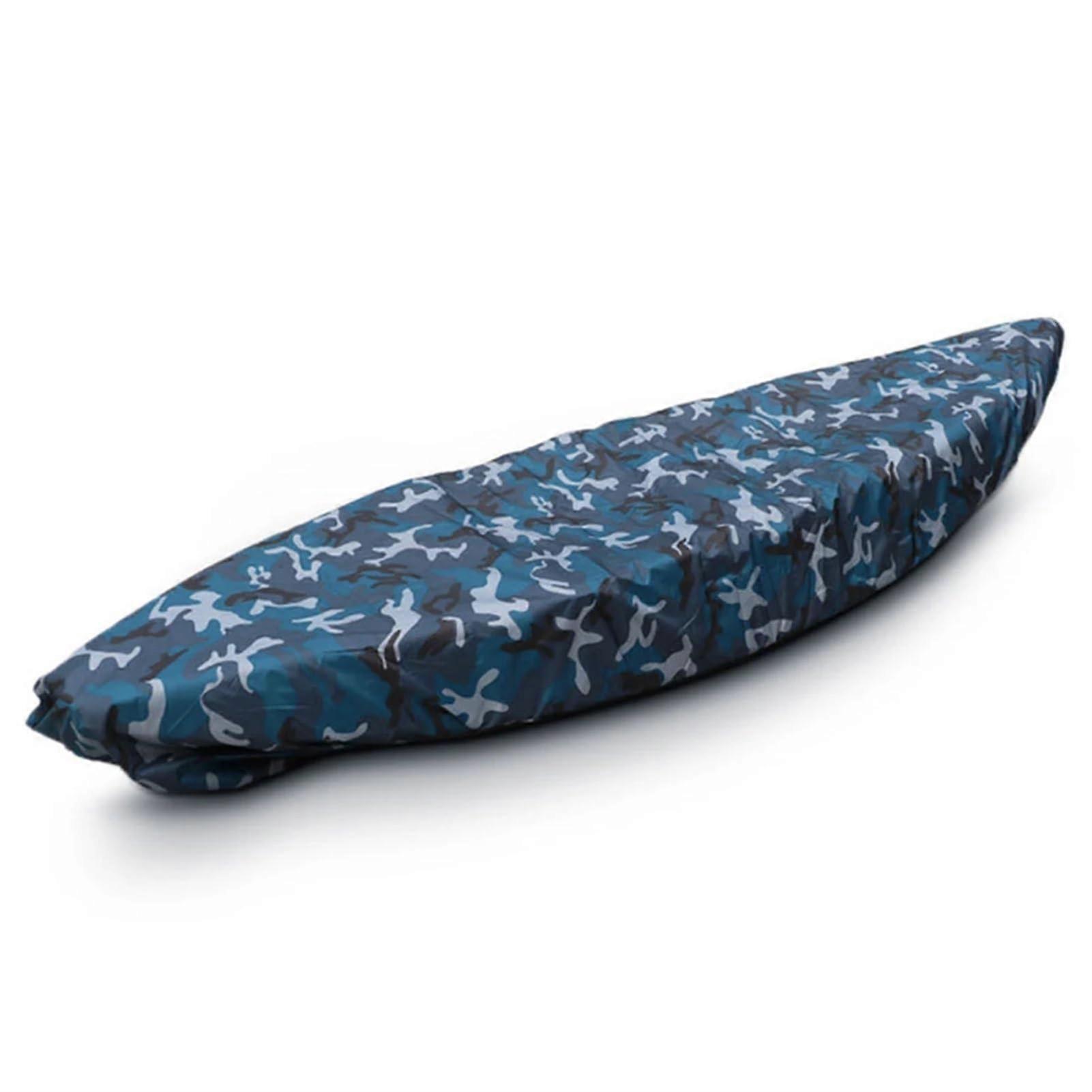 Tarpaulin for Boats Universal Cover for Kayaks and Canoes, Waterproof UV Protected Camouflage Cover 4.1-4.5 Meters