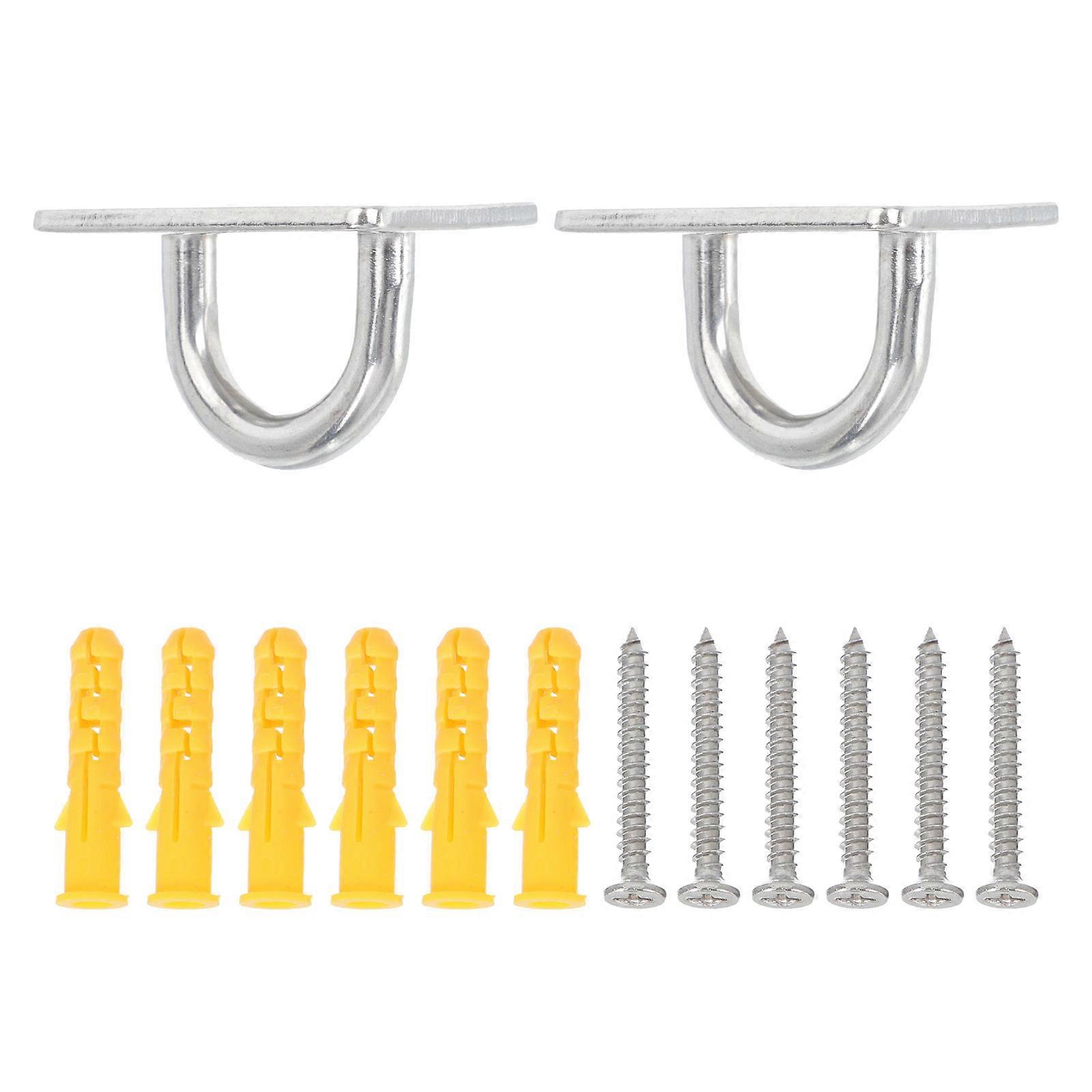 Stainless Steel Rear Hook 1 Set Of Thicken Design Hook For Balcony And Kitchen With Load Bearing Function