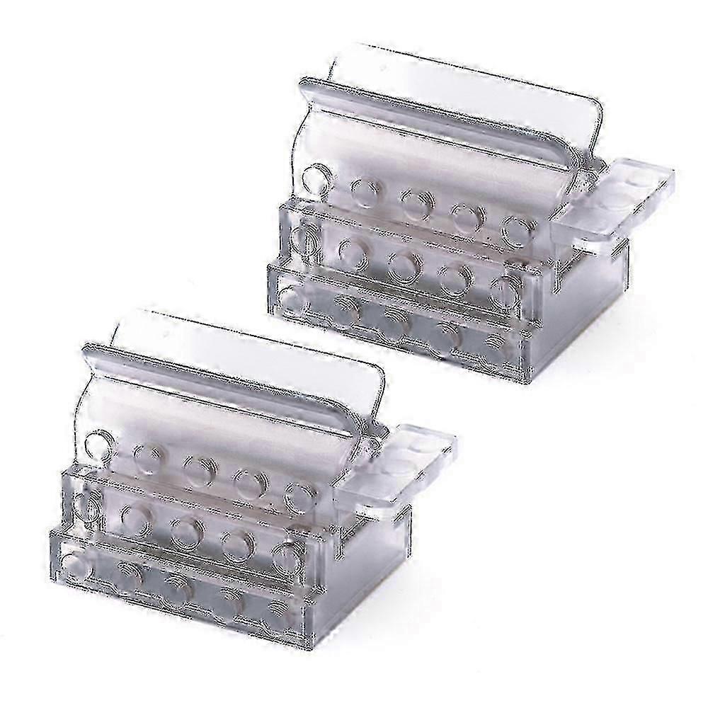 2 Pcs Toothpaste Squeezer, Rolling Tube Toothpaste Squeezer With Handles Toothpaste Holder Stand Bathroom Organizer,saves Toothpaste And Creams