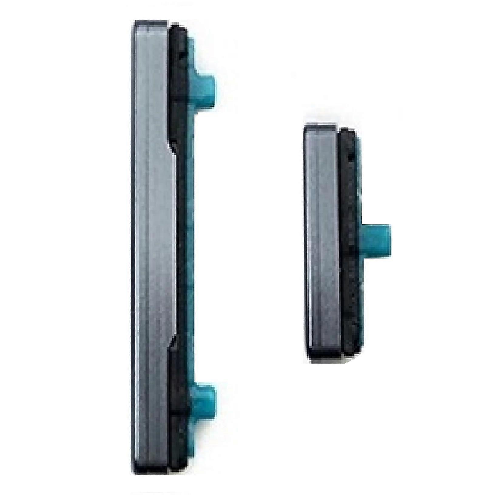 Side Button Replacement Set For Samsung Galaxy S21 And S21 Plus (SM-G991/SM-G996) Gray Power And Volume Button Kit