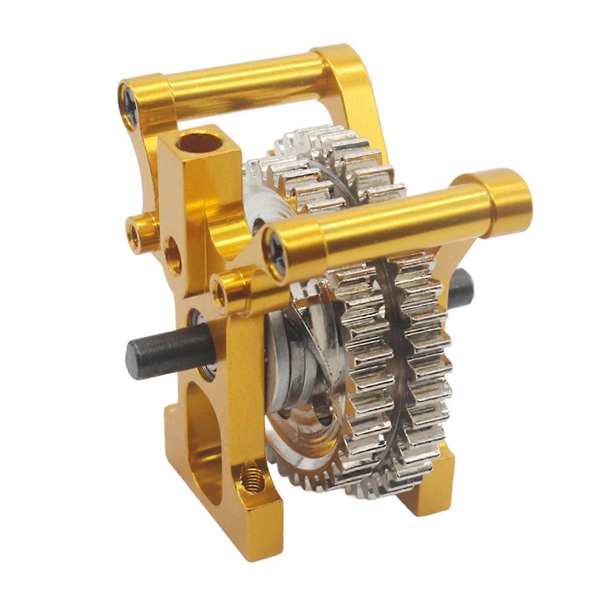 For 02076 02040 02041 Metal Gears Two Speed Transmission Complete for 1/10 RC Model Car Flying Fish 94122 94102 C