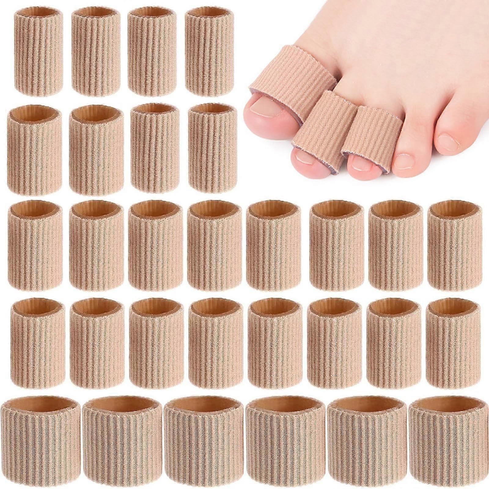 30 Pieces Toe Separator Toe Separator Toe Separator Soft Gel Toe Protector Prevent Blisters for Fingers and Toes