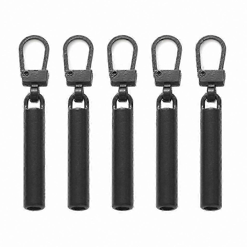 5-Pack Metal Zipper Pull Replacement Handles for Repair and Fixing Tabs