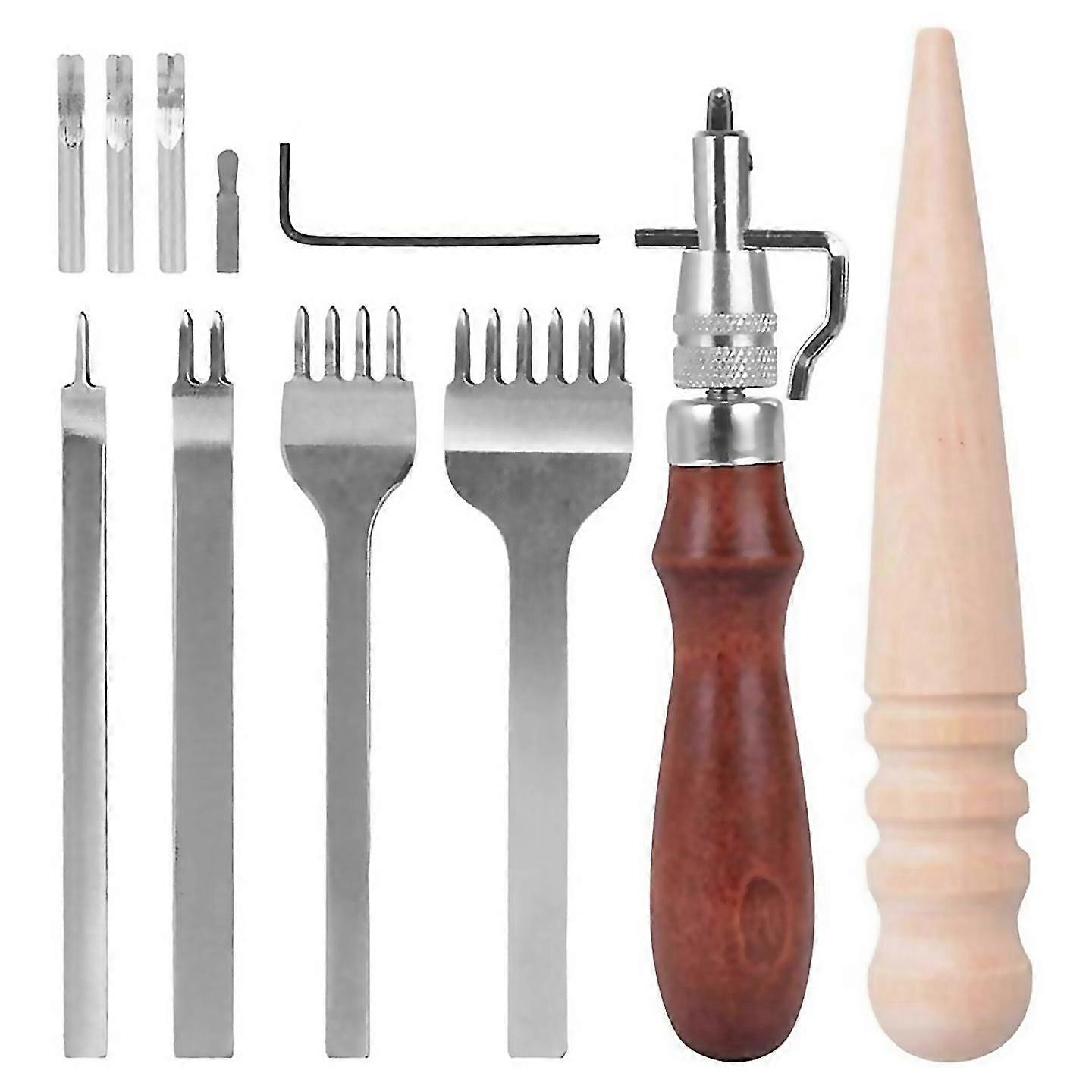 For Leather Craft Tool Set Leather Edges Polisher Leather Groover