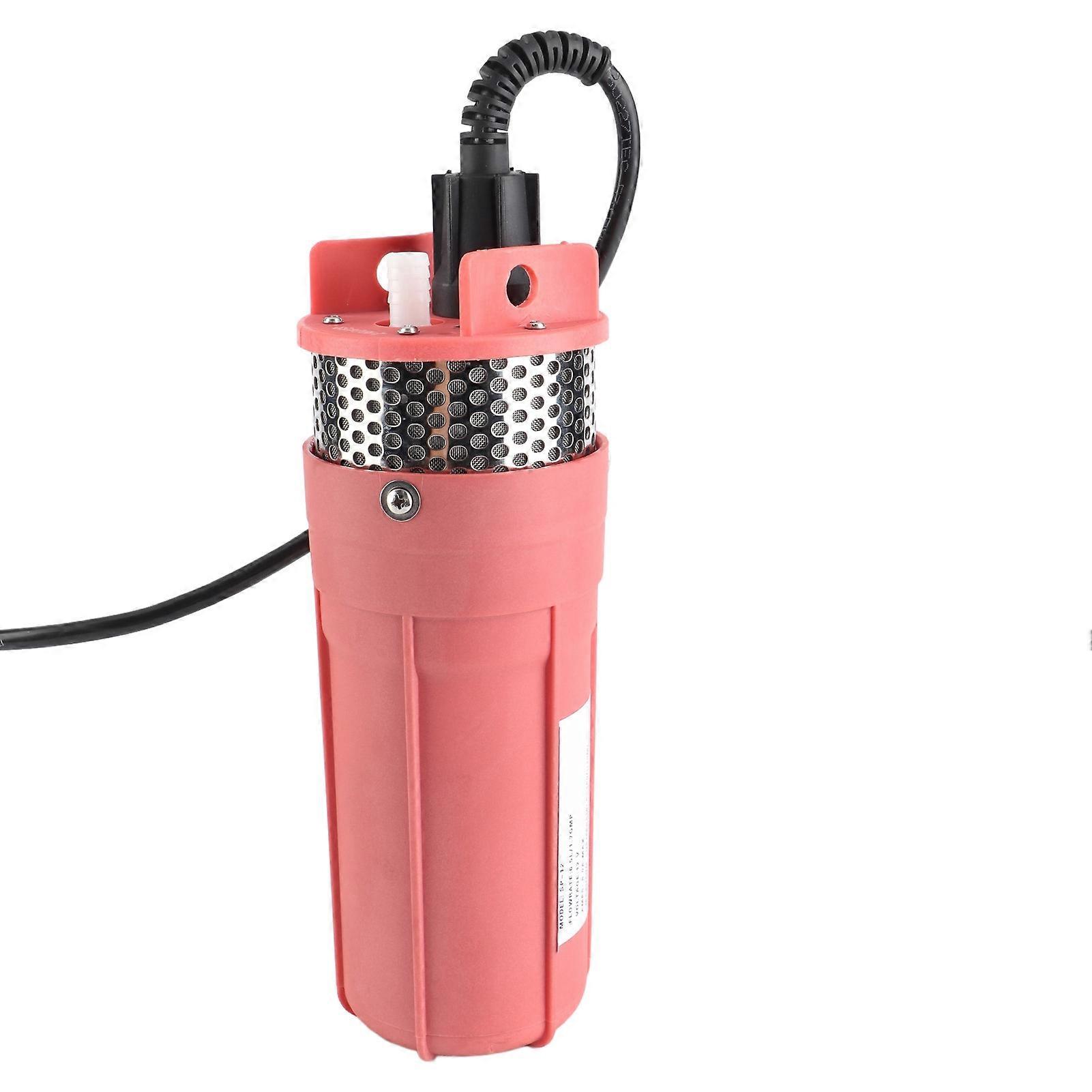 Pompe de puits profond submersible solaire 1/2 pouce 12V 6,5 L / min 30 m