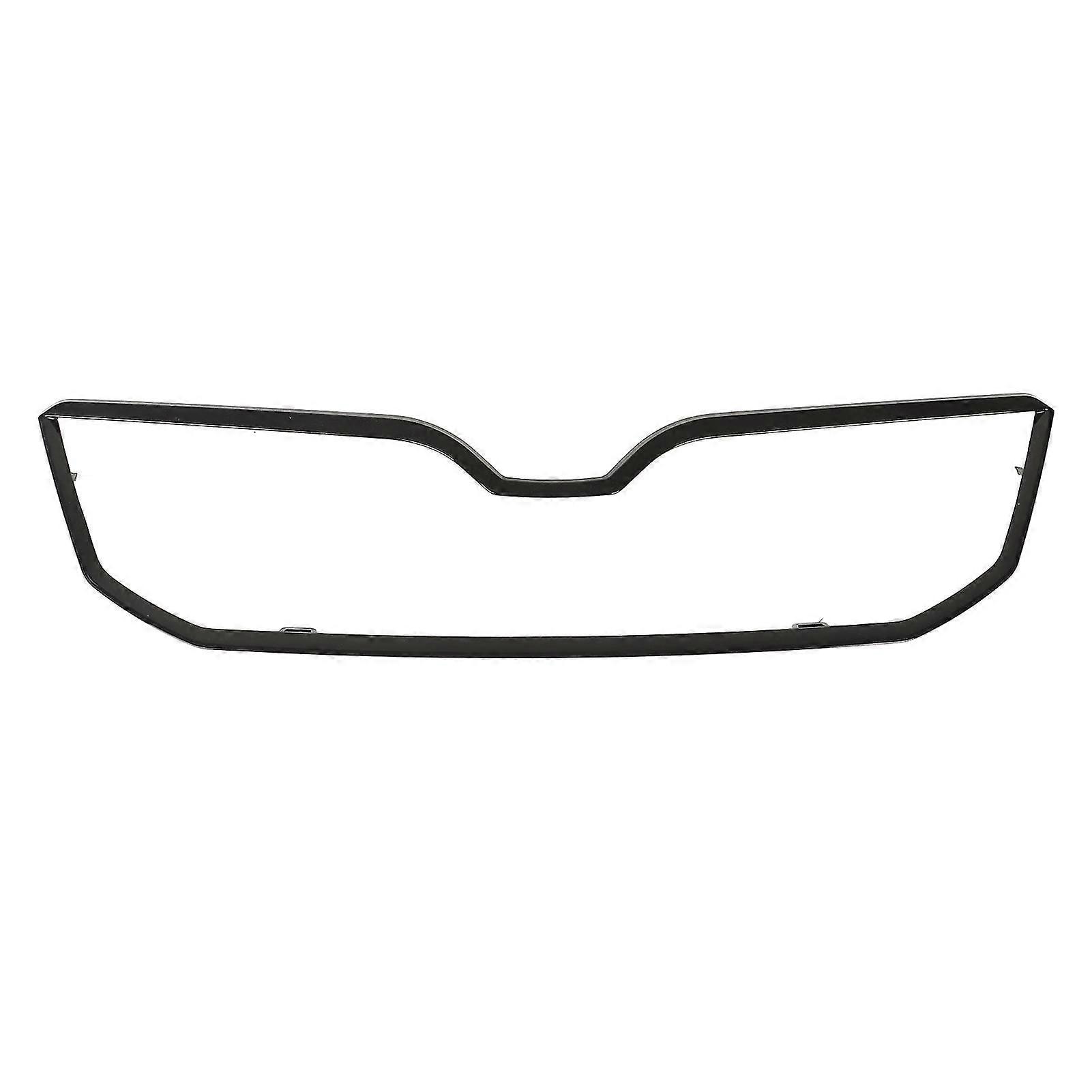 Black Front Bumper Cover Grid Upper Trim 5E0853761AF9R Replacement for Octavia 5E Prefacelift 20132016