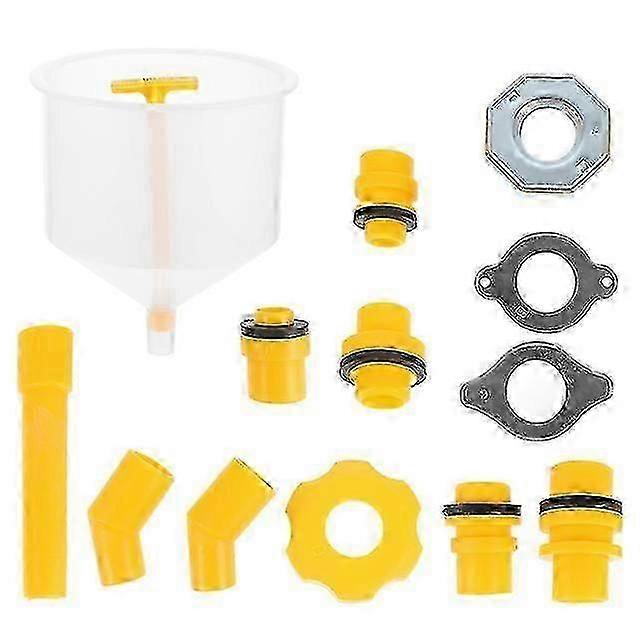 1 Set Spill-Free Coolant Filling Tool Kit for Radiator Fluid Maintenance