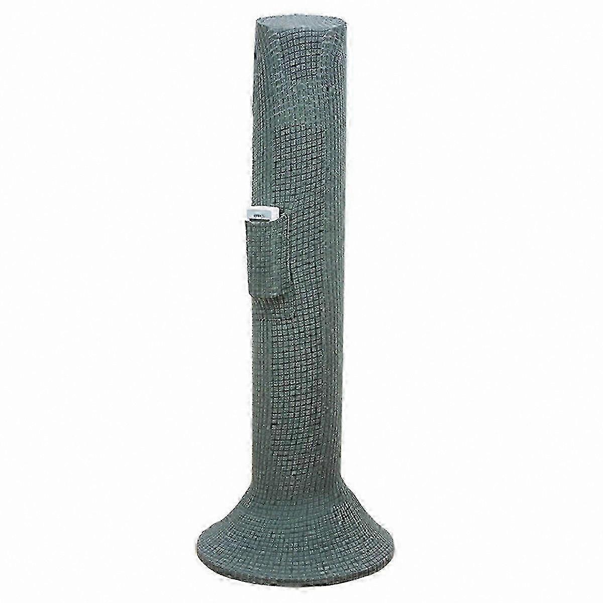 Dustproof & Waterproof Floor Fan Cover Protector with Elastic Full Enclosure for Standing Tower Fans