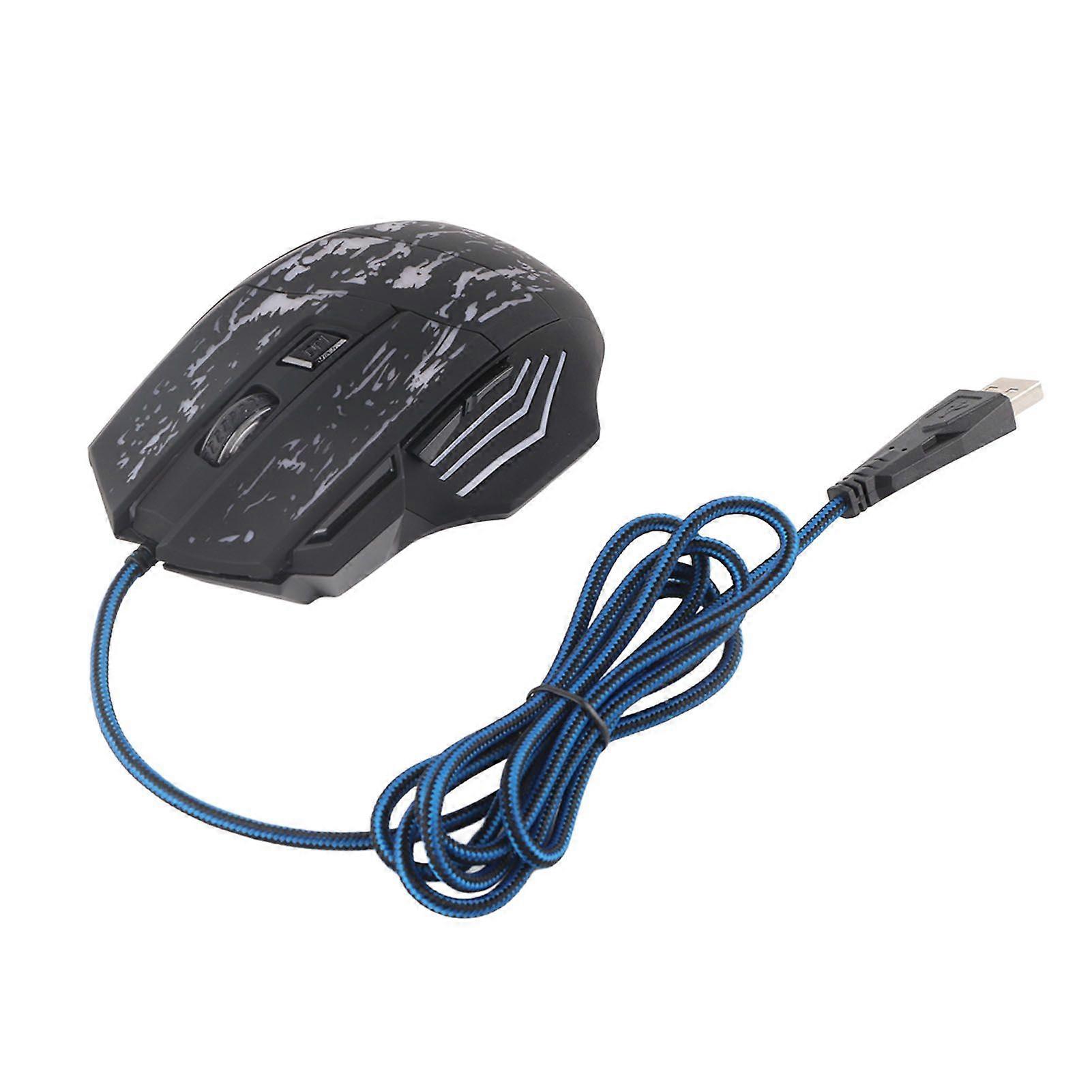 K1012B Gaming Mouse Laptop Desktop Computer Portable USB Wired ESports Mouse