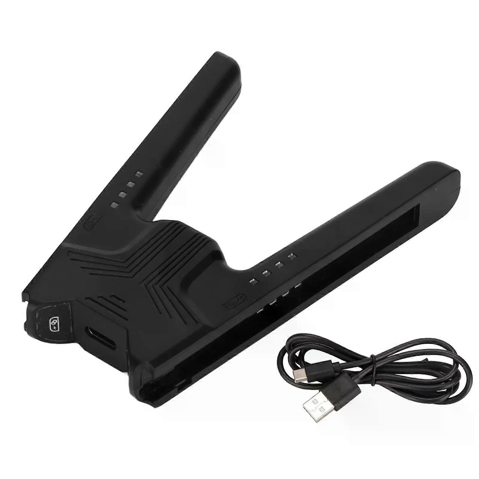 Charging Grip Type C Efficient V Shaped Portable Controller Holder Grip for Con Left Right Handle for NS Switch