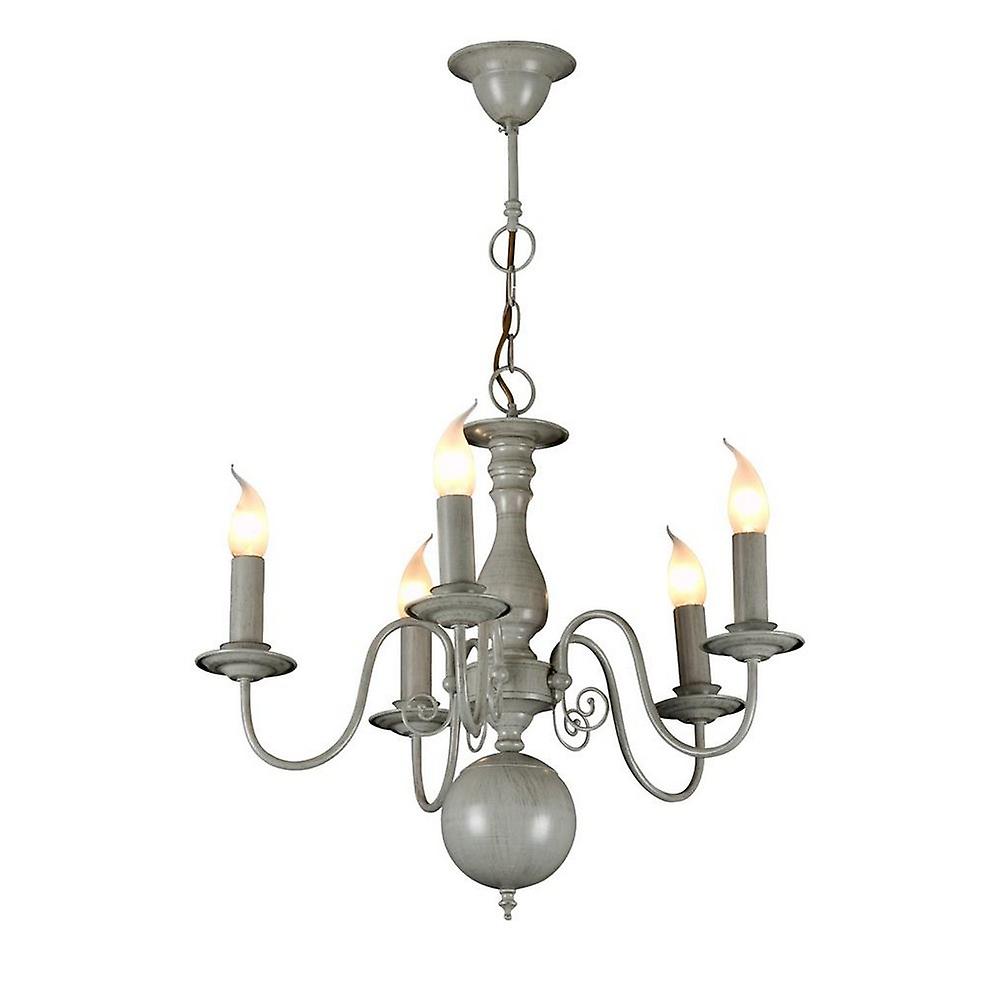 Brugge Multi Arm Chandeliers Gray