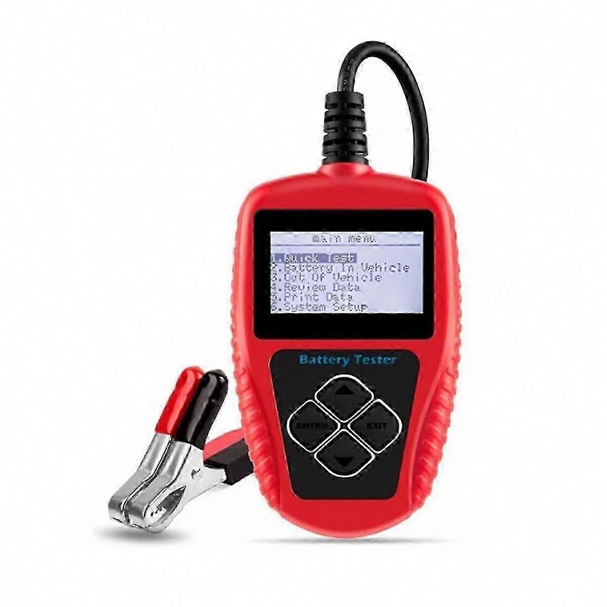 BA101 Car Battery Tester 12V 100-2000CCA Auto Load Analyzer for Vehicle Battery System Detection PK KW208