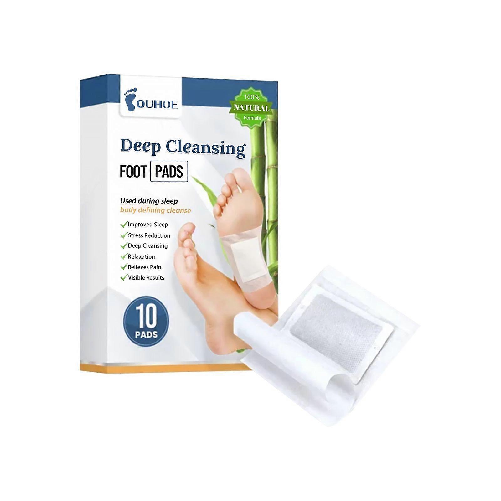 Deep Cleansing Foot Pads, Relieve Physical Stress Relax Mind And Body Cleansing Foot Care Pads