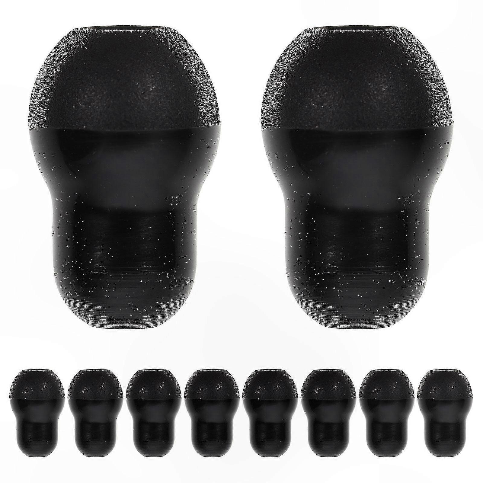 Soft Silicone Earplugs for Stethoscopes, Universal Replacement Earbuds, 10-Pack, Comfortable Sealing Design
