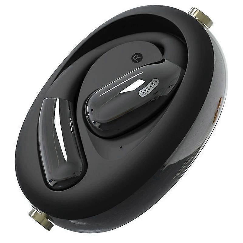 AI Translation Headset Bluetooth 5.3 140+ Countries HIFI Sound HD Call Zero Sense Wearing Low Latency Game(Black)