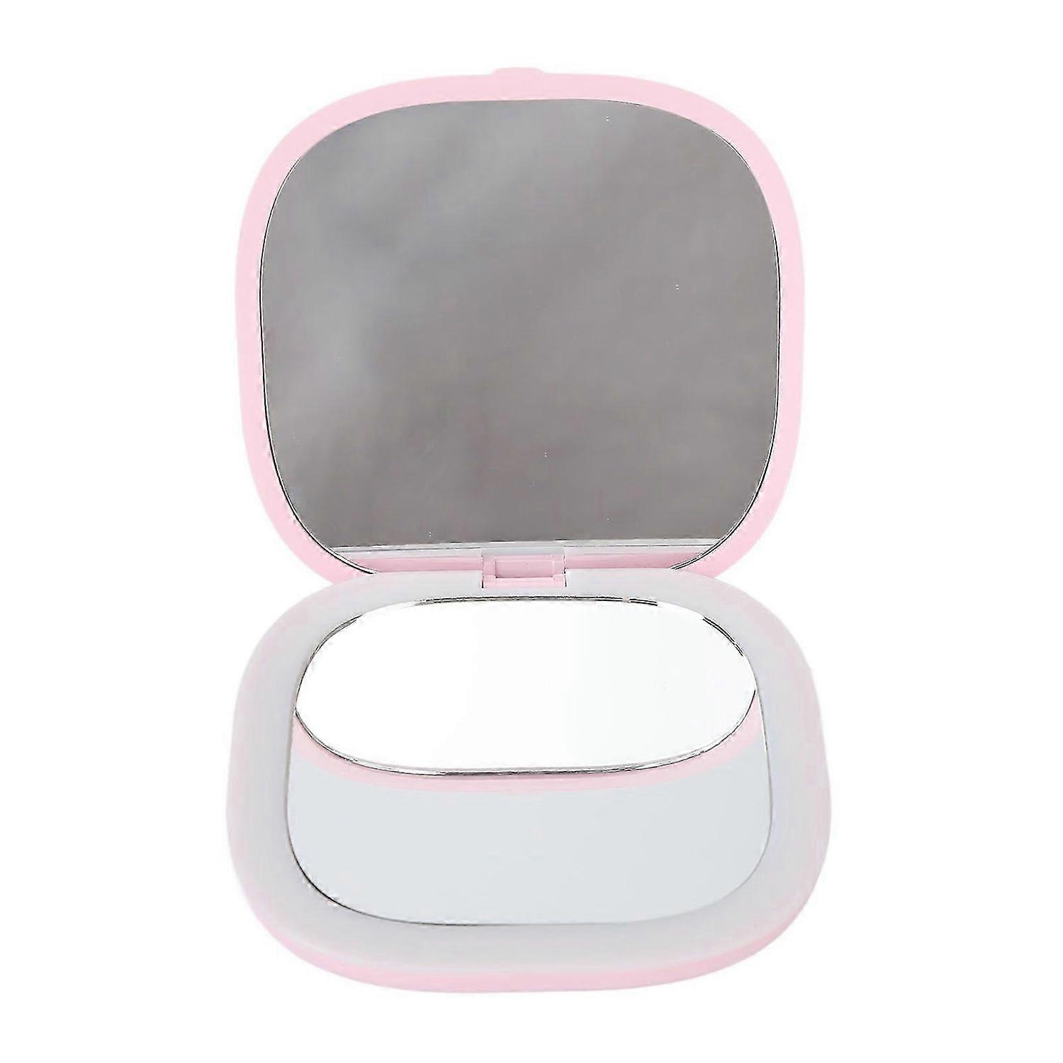 2025 Latest Model LED Makeup Mirror 3X Magnification Double Sides Foldable Han...