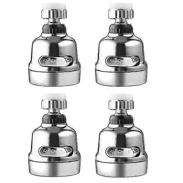 4PC Adjusting 360 Rotate Water Saving Kitchen Shower Faucet Tap