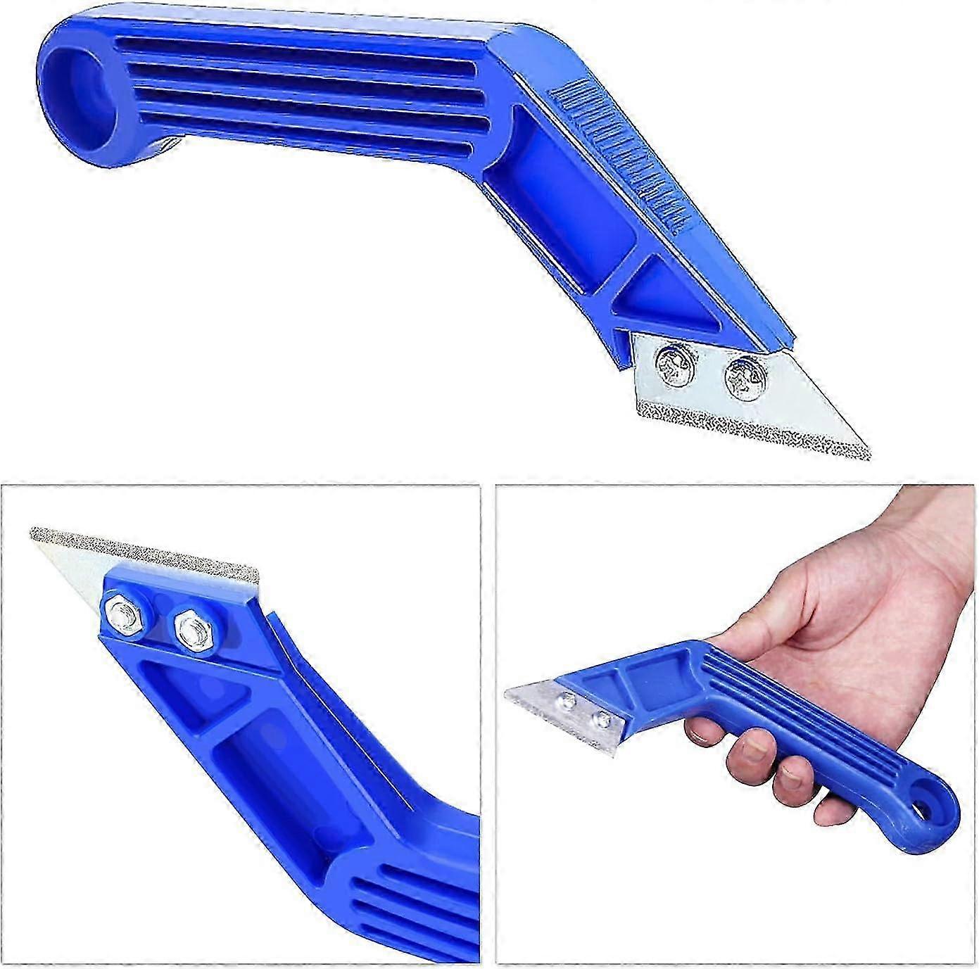 Grout Remover Tool, Grout Scraping Tool with 3 Replacement Blades, Grout Removal Tools for Wall Floor Tile Cleaning 2025
