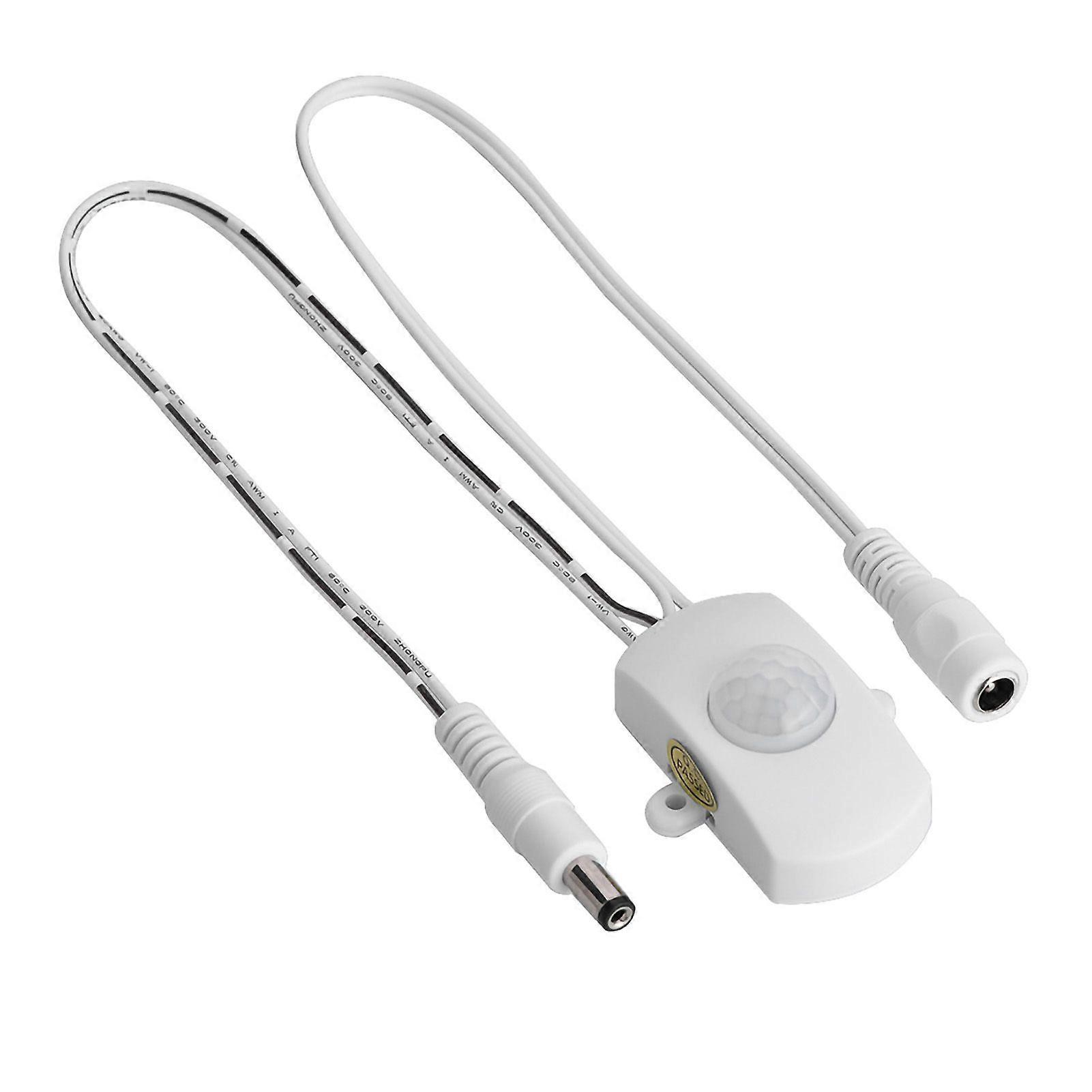 5A DC 624V Mini PIR Infrared Motion Sensor Detector Switch LED Strip Automatic Switch White