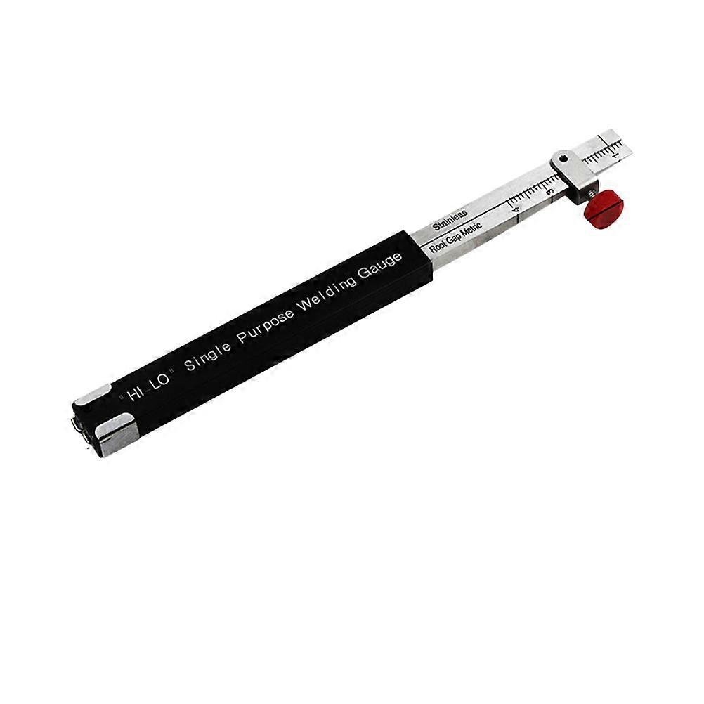 Small High and Low Multifunction Gauge Welding Inspection Rule for Measuring 2Pcs