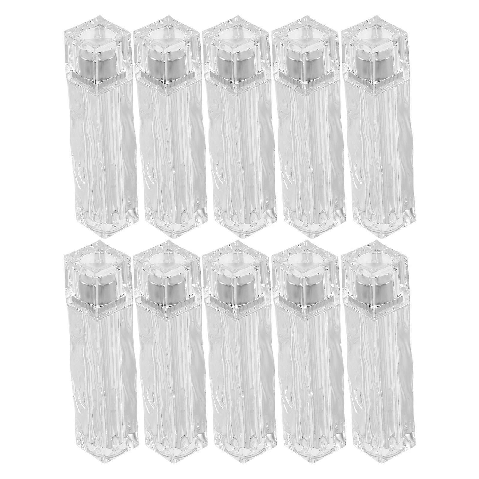 Lip Gloss Containers Transparent Lip Gloss Tubes for Storage 10Pcs Pack
