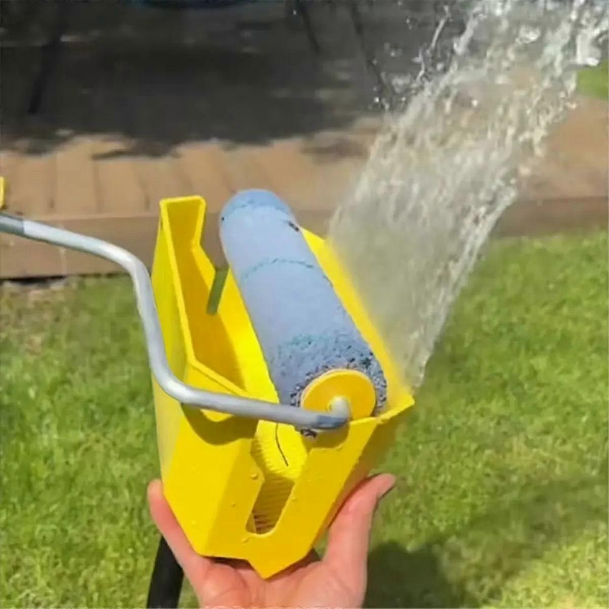 Paint Roller Cleaning and Drying Tool for Efficient Roller Maintenance