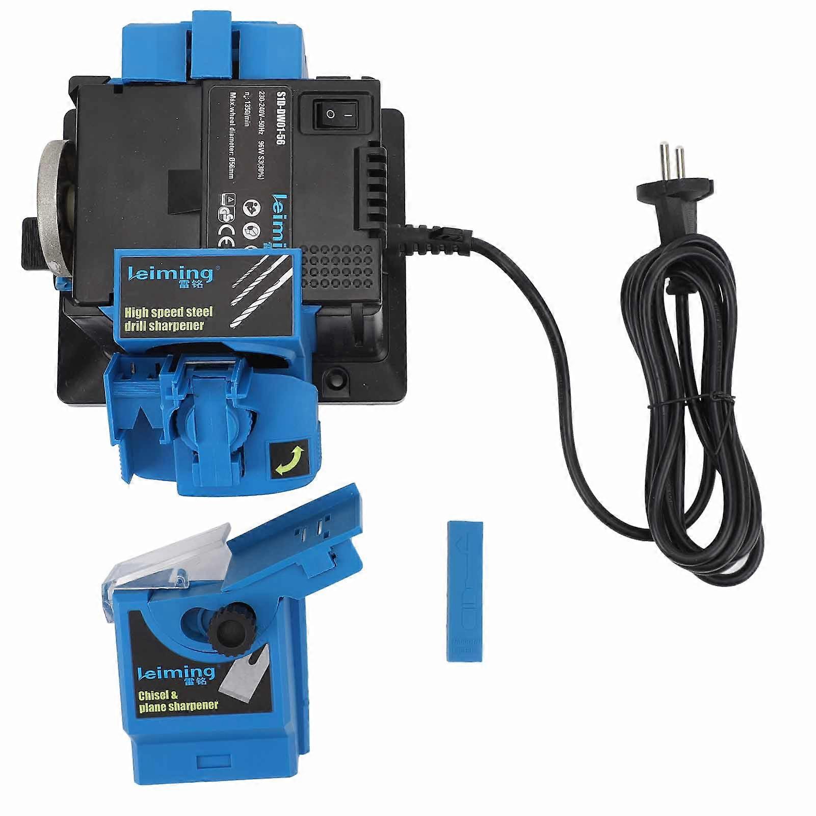 96W Electric Drill Sharpener Multifunctional Universal for Knives Scissors Sharpening EU Plug 230-240V