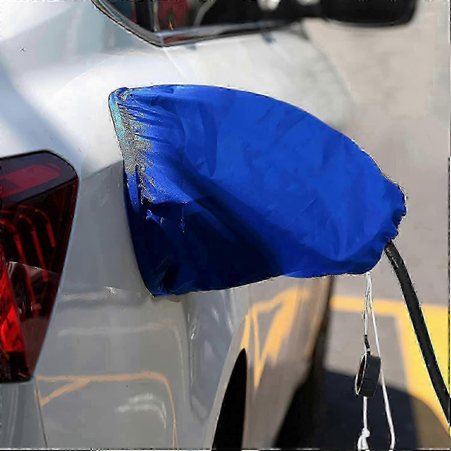 TCGG-Ev Charger Port Cover, αδιάβροχο αδιάβροχο υπαίθριο κάλυμμα βύσματος θύρας φόρτισης ηλεκτρικού αυτοκινήτου, Χιόνι Παγωμένη βροχή Sun Uv Προστασία παντός καιρού, Magn