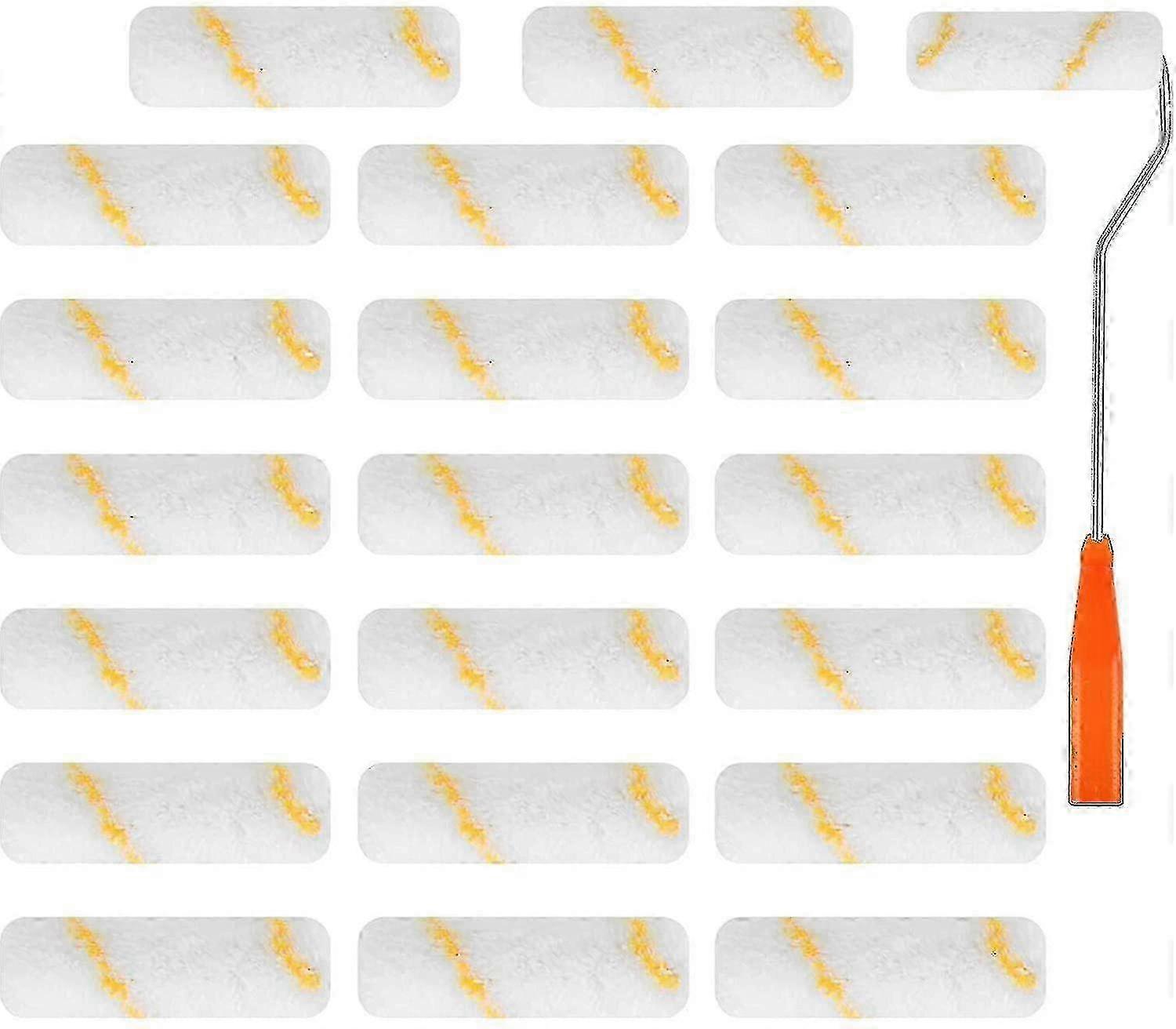 Paint Rollers, 20pcs Paint Roller Brush, Wall Roller, Mini Paint Roller, Small