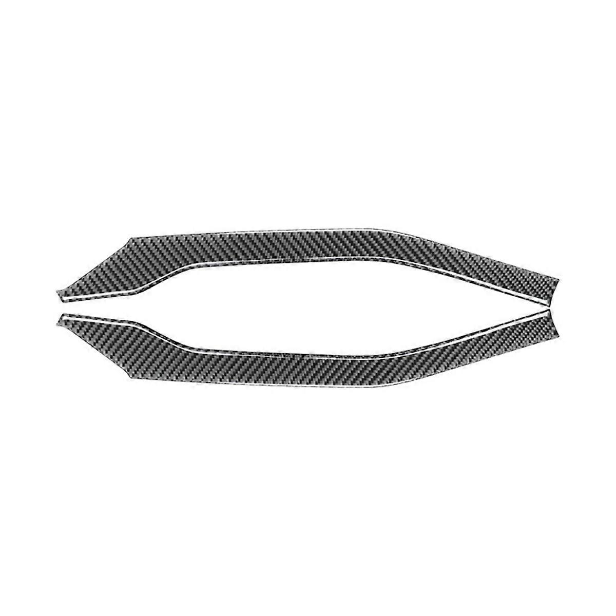 Carbon Fiber for Center Control Gear Water Cup Frame Trim