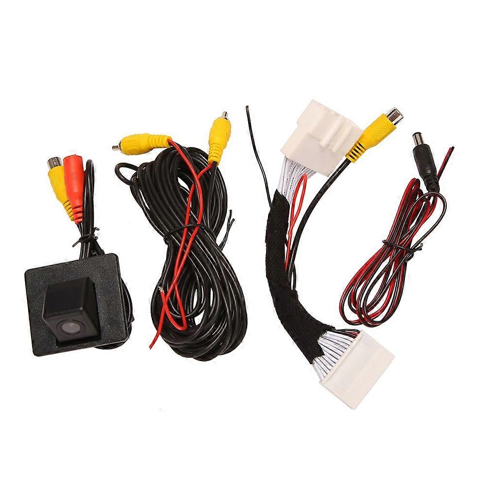 Rear View Camera Backup Reverse Parking Camera Conversion Cable 28 Pin Adapter Kit for 2 Sedan Demio DJ 2015-2020