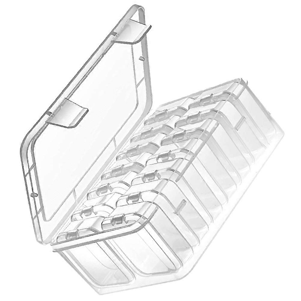 Clear Plastic Boxes Storage Containers for Storage 3Sets with Lids