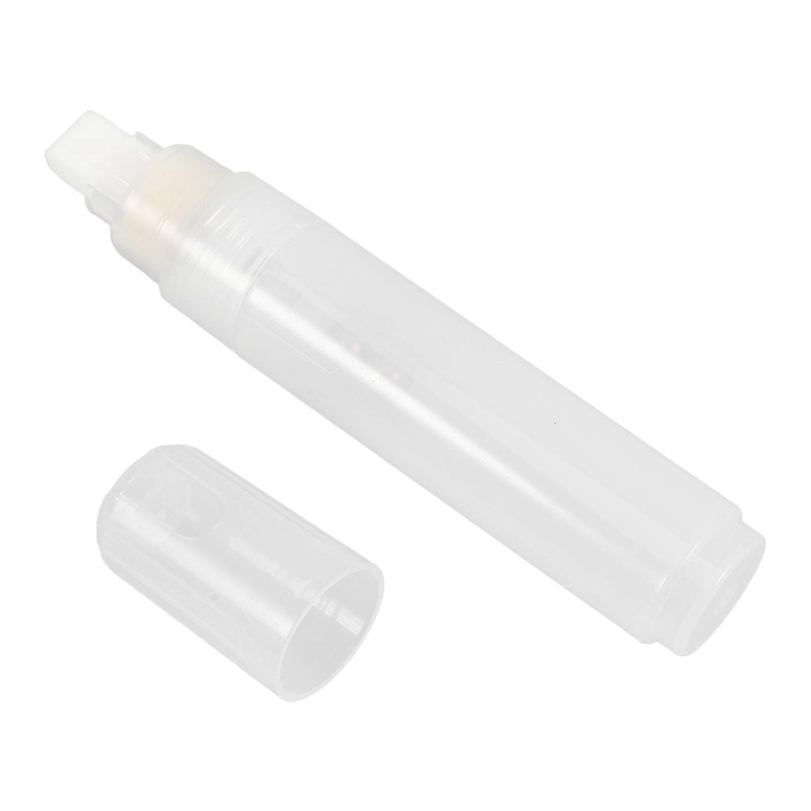 White Acrylic Flat Head Paint Marker for Office Refillable 3Pcs Pack