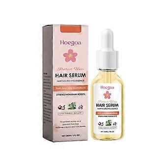 Hair care essence gently moisturizes and softens hair, leaving it with a