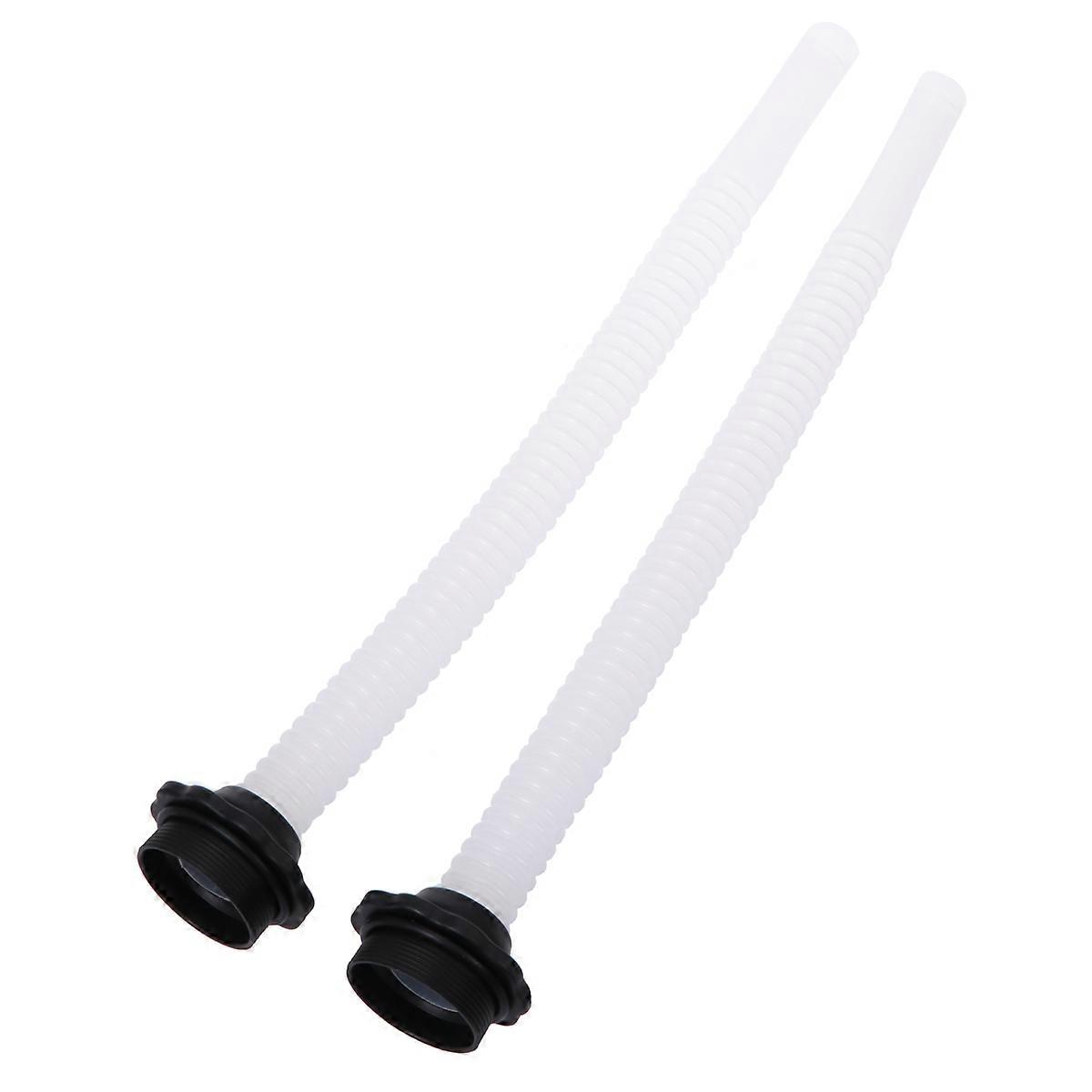 Can Spout Replacement Plastic Oil Guide Pipe with Filter 6Pcs