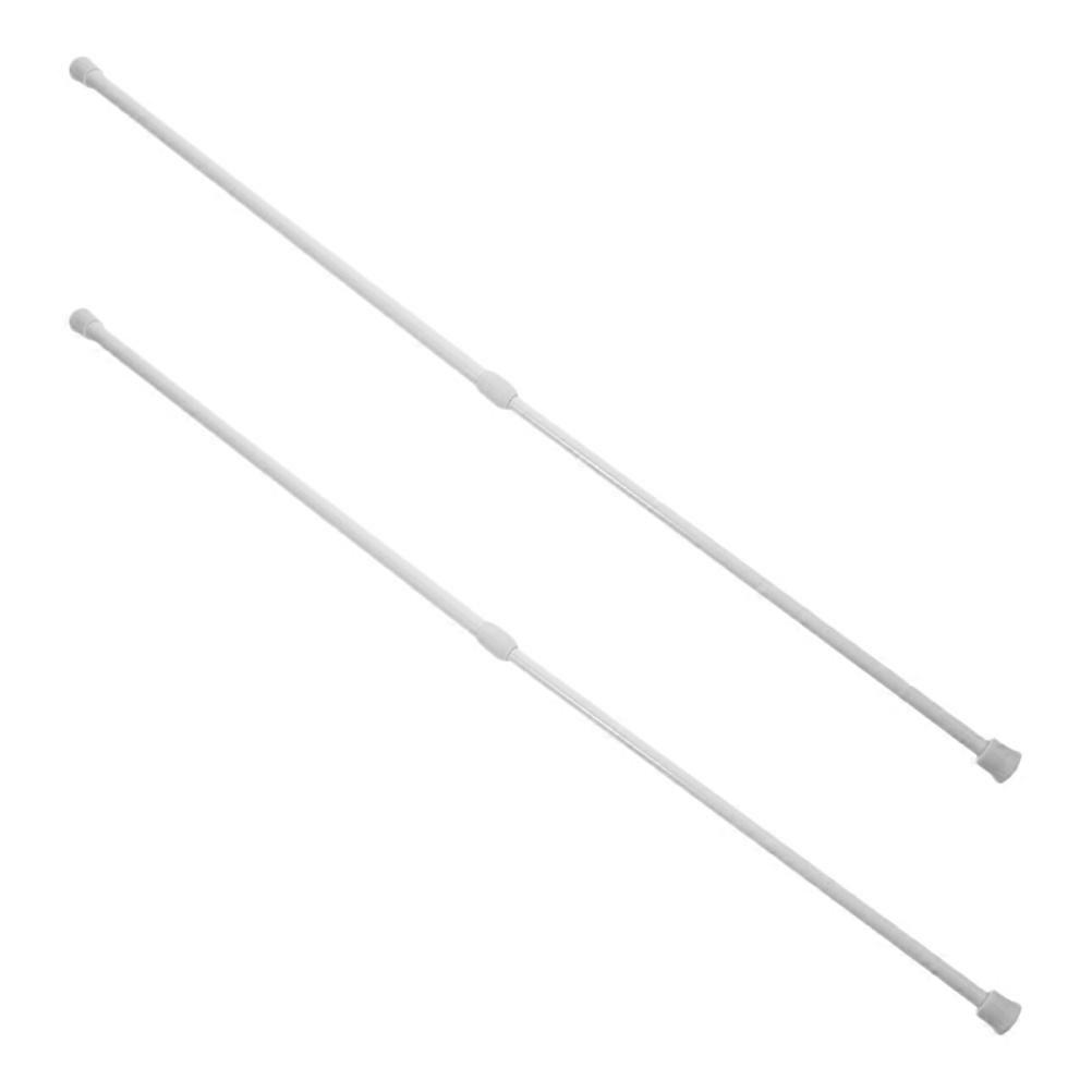 Multi-Use Adjustable Curtain Rod Designed For Closet And Clothes Drying Applications In 40-70cm Length 6 Pcs