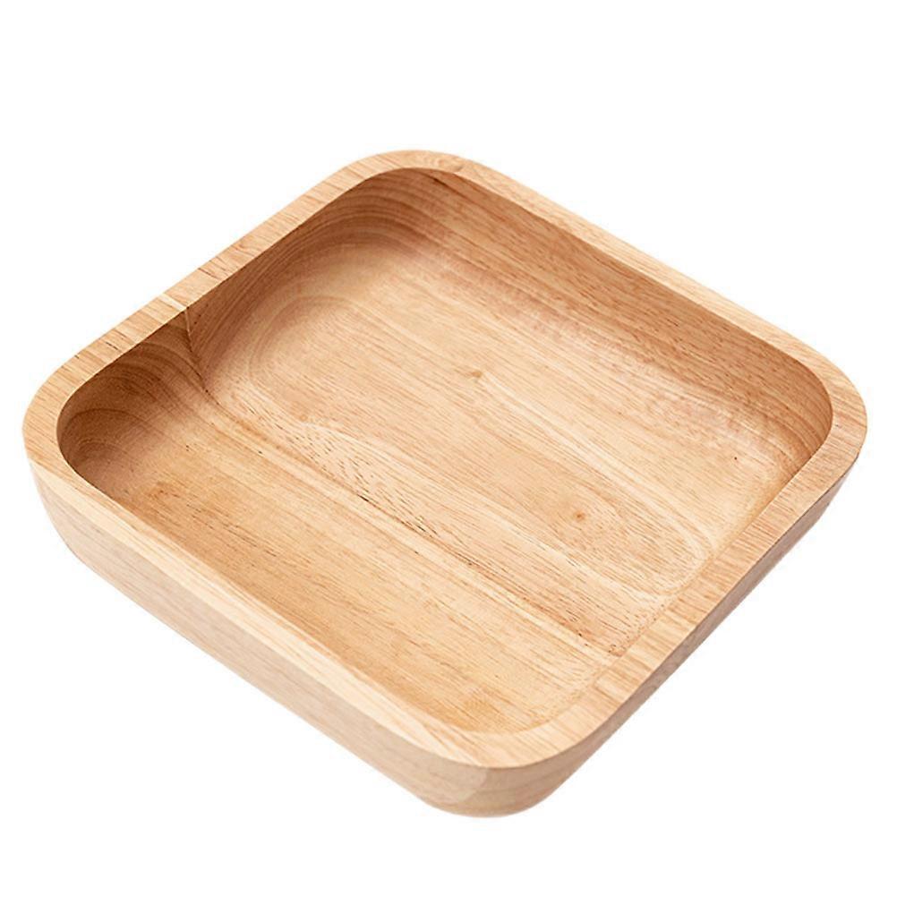 Simple Practical Food Container Wooden Bowl For Family 1Pack