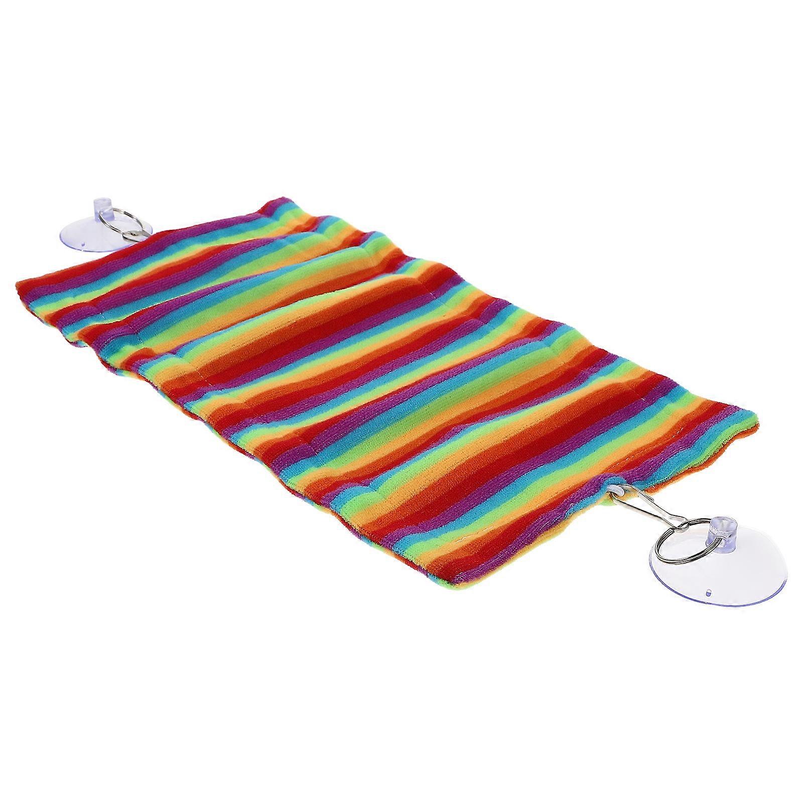 Pet Hammock Reptile Animals Hammock Toy with Easy Suction Fix 4Pcs