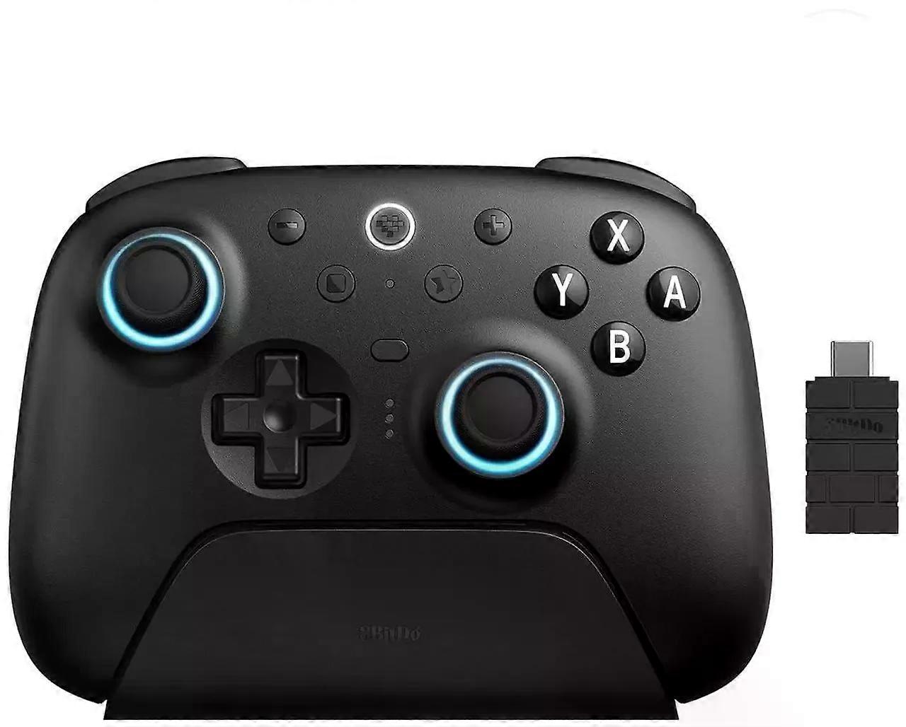 8BitDo Ultimate 2 Bluetooth Controller for Switch, Switch 2, PC&Windows,Switch Pro Controller with TMR Joysticks,Tactile/Hall Triggers,Programmable L4